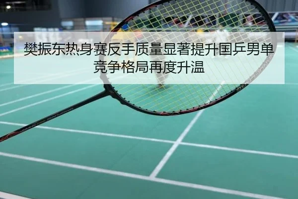 樊振东热身赛反手质量显著提升国乒男单竞争格局再度升温