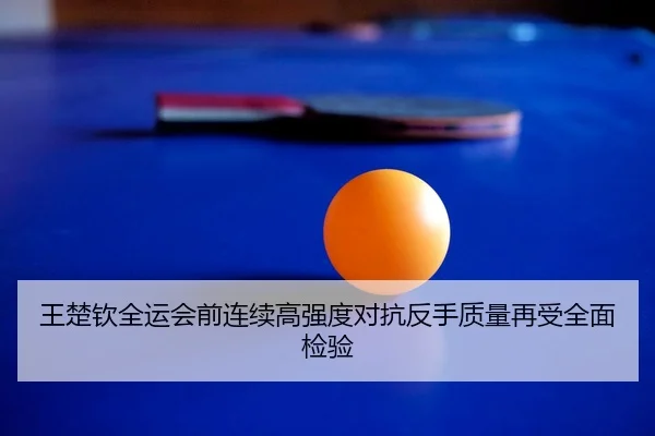 王楚钦全运会前连续高强度对抗反手质量再受全面检验